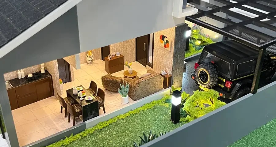 jasa maket pola raya studio