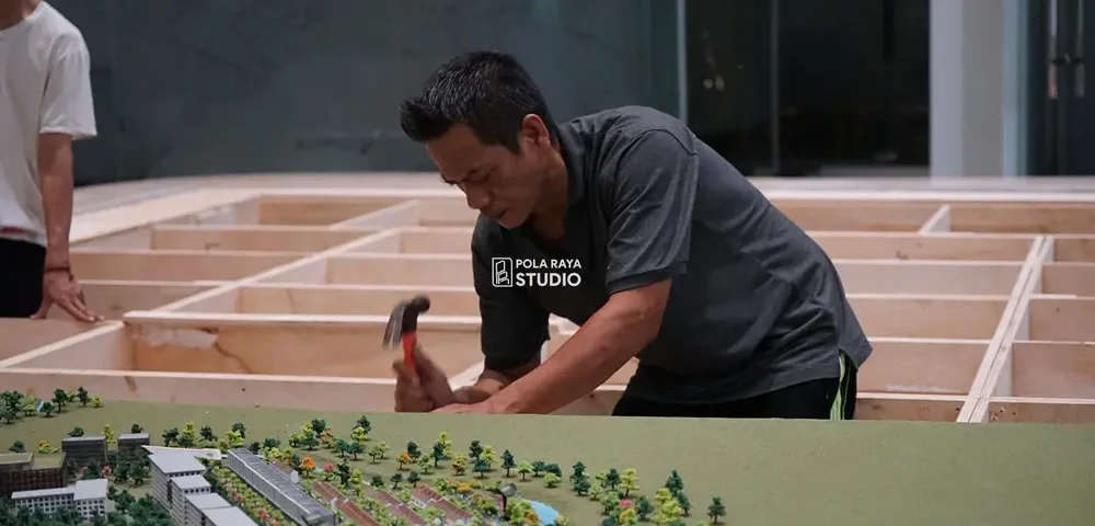 jasa maket pola raya studio