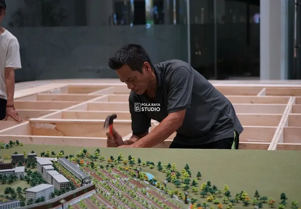 jasa maket pola raya studio