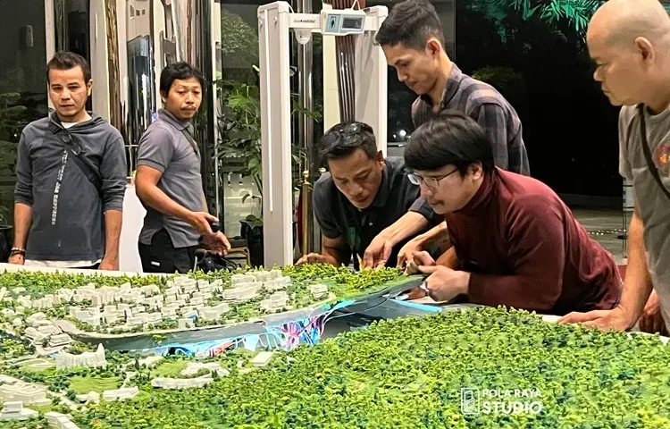 jasa maket pola raya studio