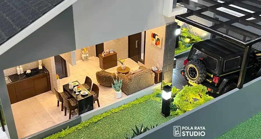 jasa maket pola raya studio