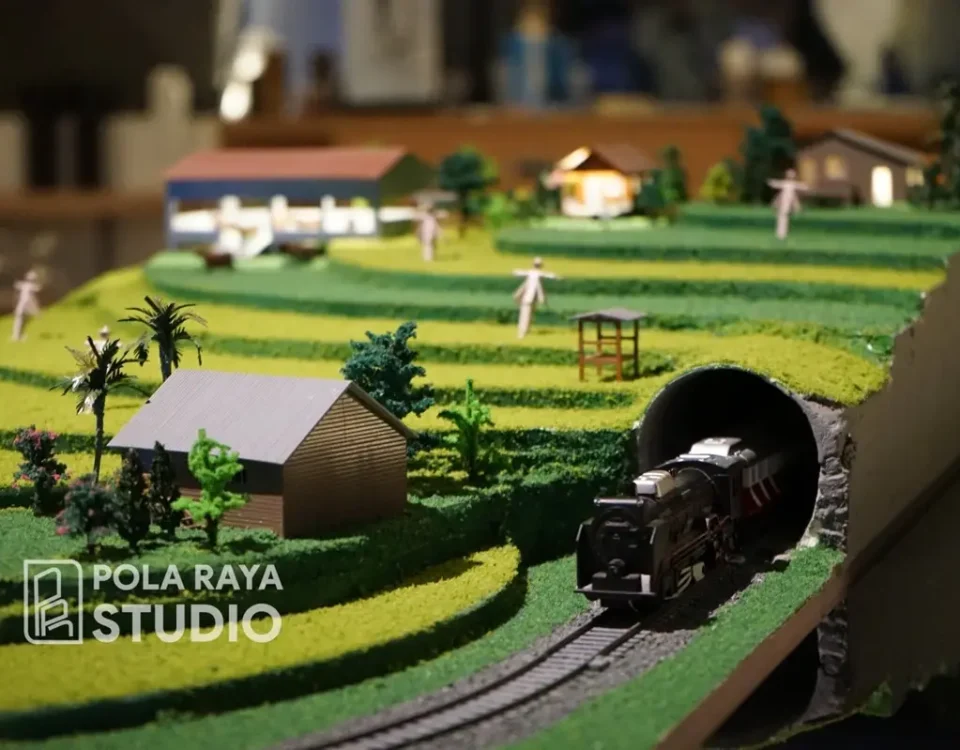 jasa maket pola raya studio