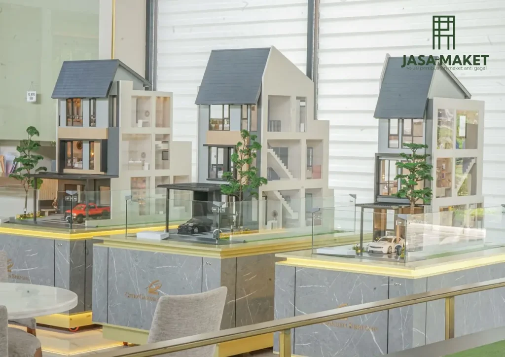 Jasa maket rumah citra serpong