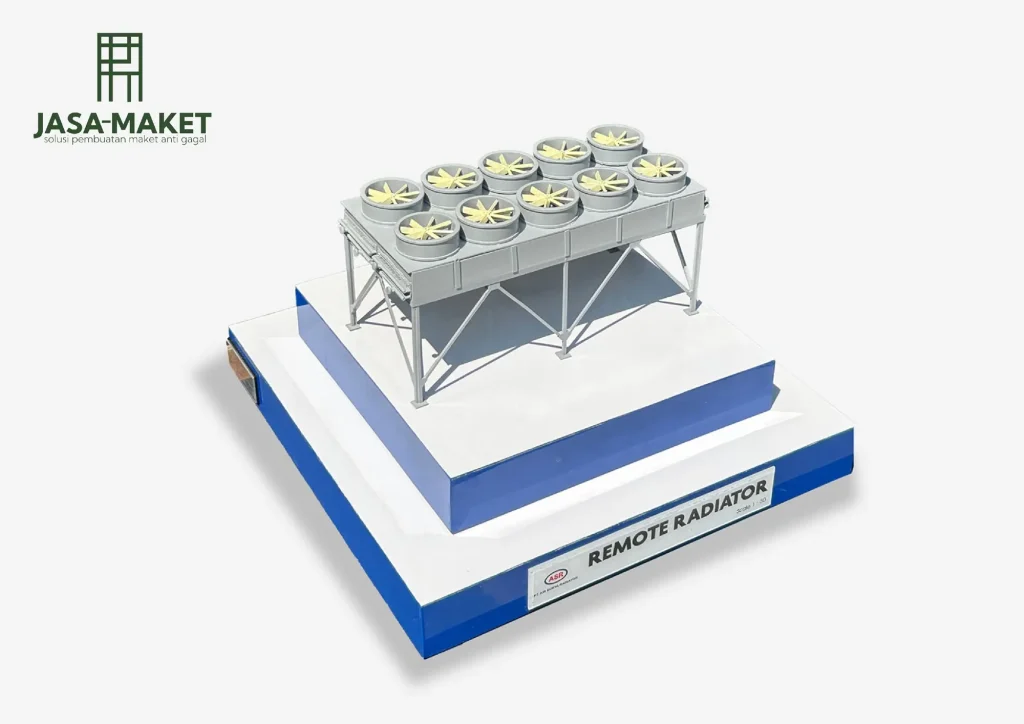 Jasa maket miniatur pola raya