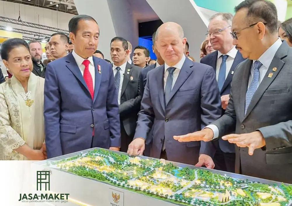 jasa maket arsitektur jokowi