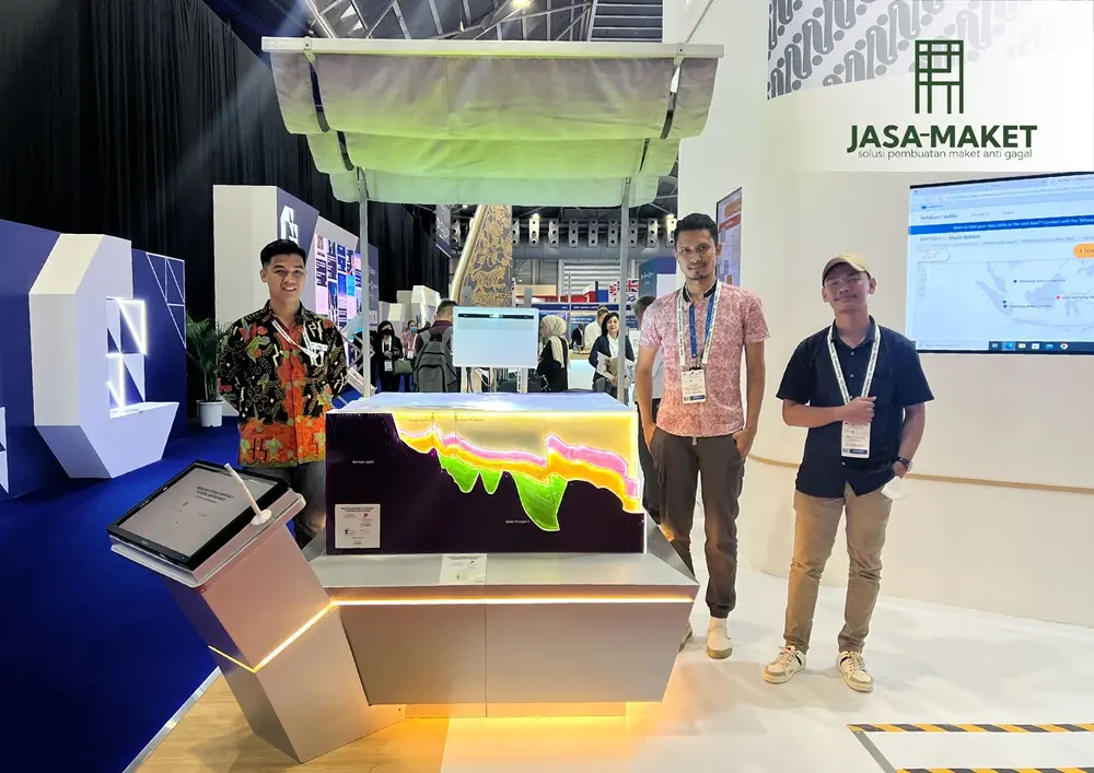 jasa maket miniatur skk migas